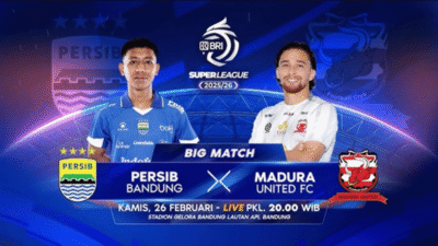 Persib Bandung vs Madura United: Maung Bandung Akan Menghadapi Sape Kerah di Stadion GBLA!