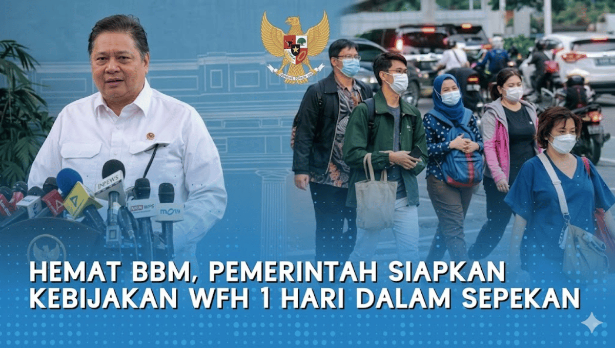 WFH 1 Hari Dalam Sepekan 2026: Kebijakan Pemerintah Hemat BBM Pasca Lebaran
