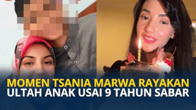 Tsania Marwa Rayakan Ulang Tahun Anak Secara Langsung
