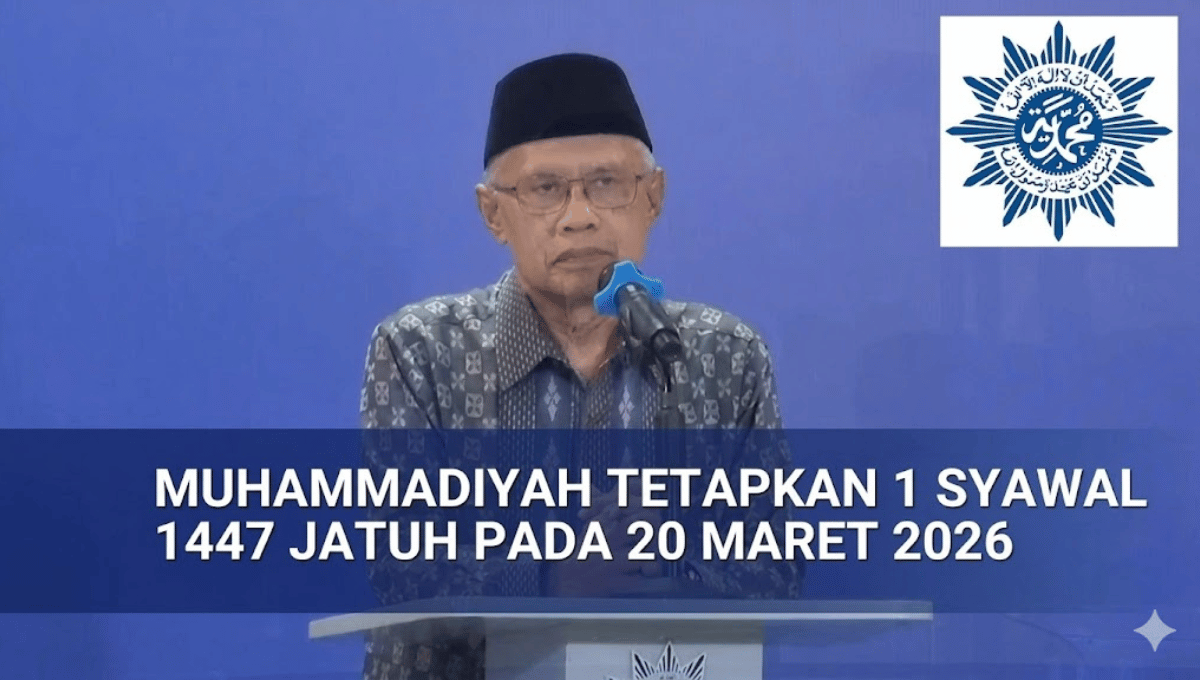 Muhammadiyah Tetapkan 1 Syawal 1447: Idul Fitri Jatuh 20 Maret 2026