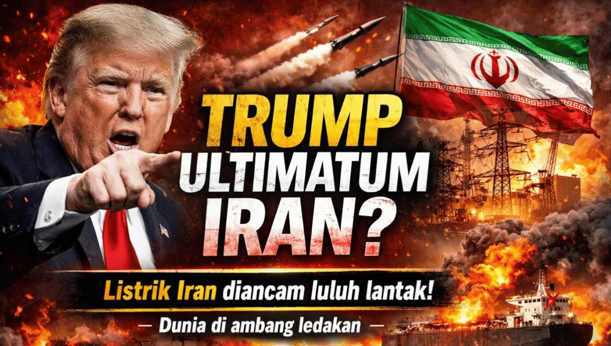 Donald Trump Ultimatum ke Iran: Berikan Waktu 48 Jam untuk Membuka Jalur Selat Hormuz